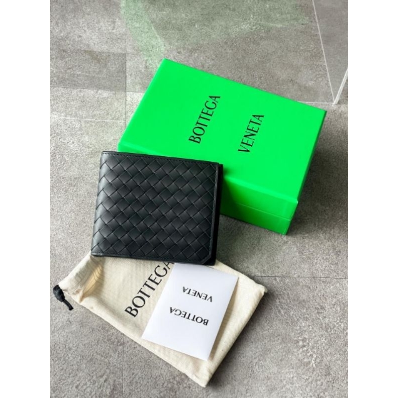 Bottega Veneta Bifold Wallet Black