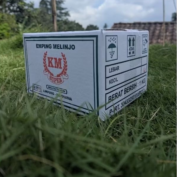 

1kg EMPING MELINJO KM SUPER //Tipis Full Kering