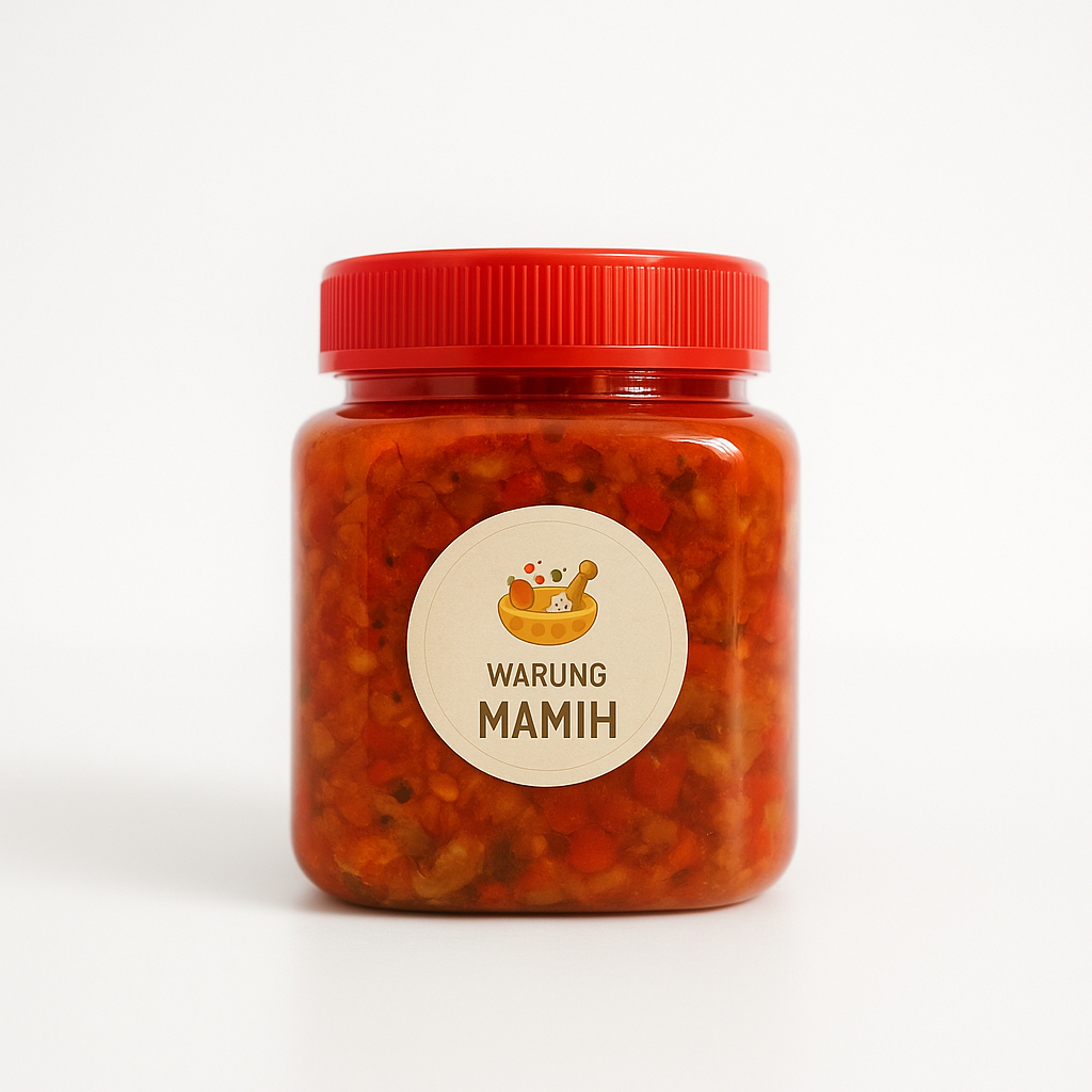 

SAMBAL CUMI DAPUR WARUNG MAMIH , SAMBAL CUMI PEDAS
