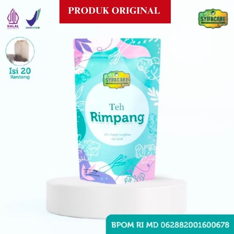 

Teh Rimpang Syifacare Teh Celup Bahan Alami Herbal Jahe Kunyit Sereh Lengkuas Jamu Instan Original