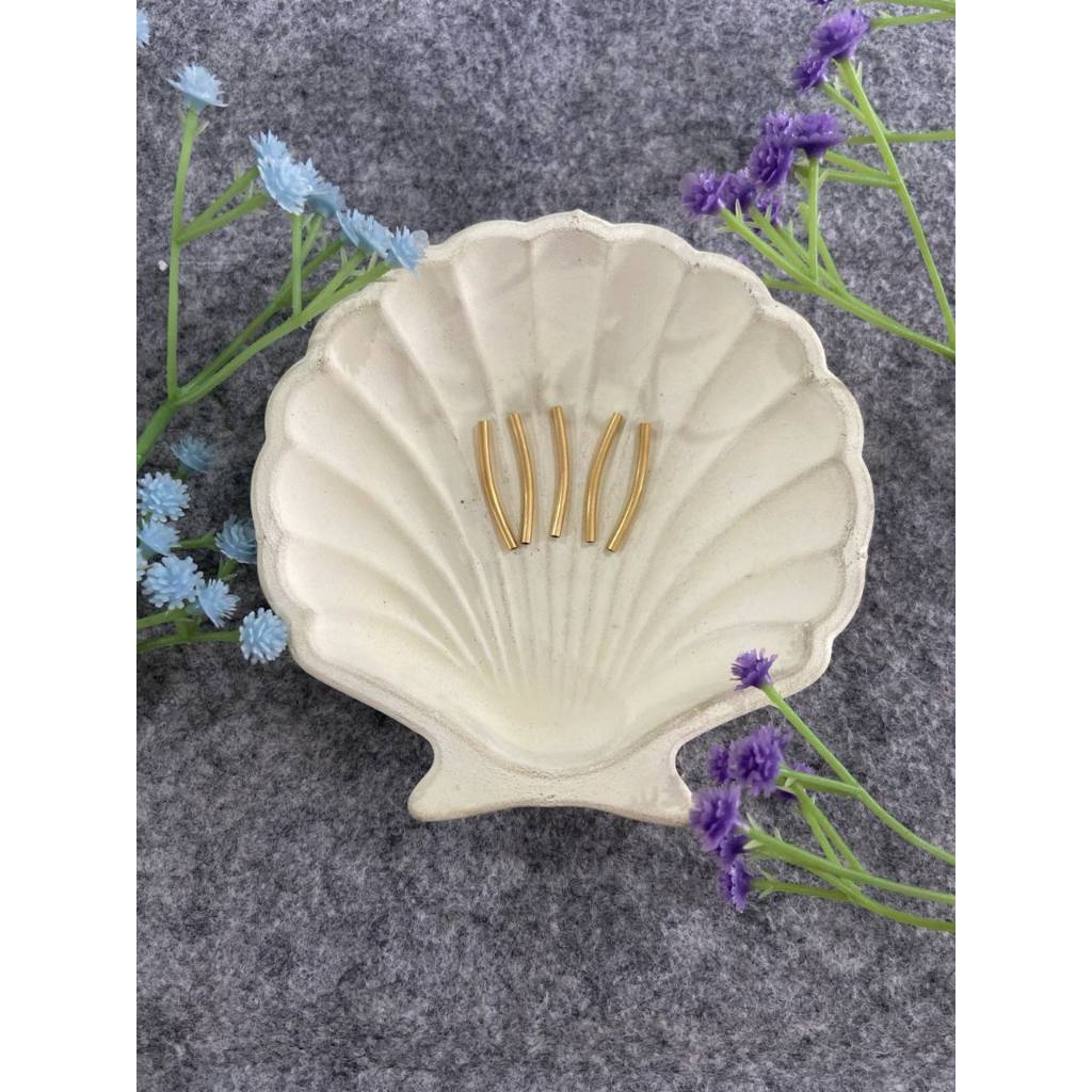 TUBE SPACER 2,5 CM GOLD STAINLESS