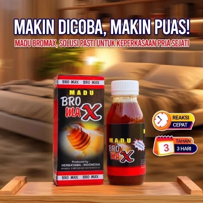 

Madu Bromax Ukuran 175gr Madu Alami Madu Pria Perkasa Lebih Ampuh
