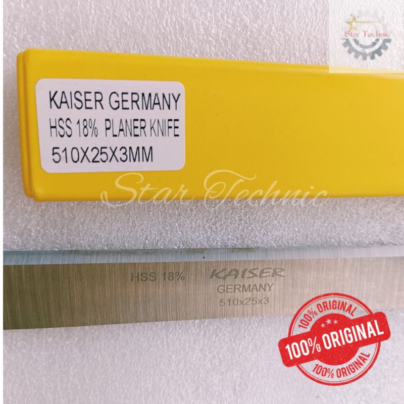 

51cm HSS PLANER KNIFE KAISER/Pisau serut/ketam kayu/Wood working tools