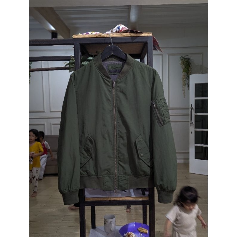 jaket Uniqlo blouson Cwu