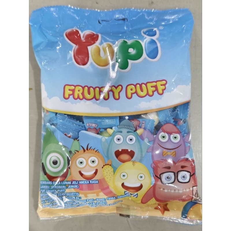 

YUPI FRUITY PUFF 120Gr