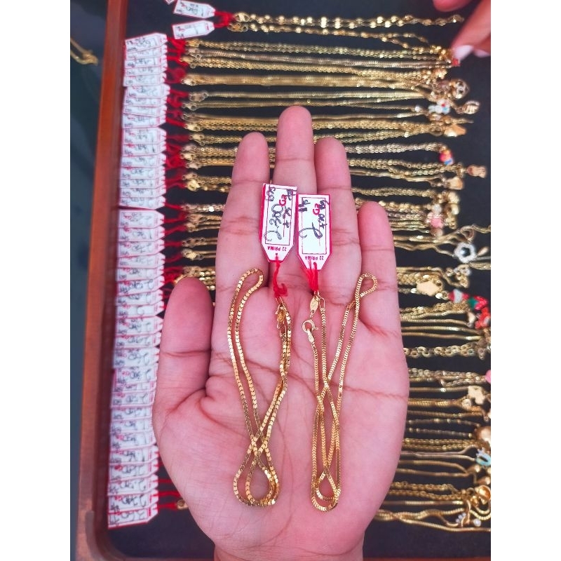 KALUNG ANAK MILANO 2 GRAM EMAS ASLI