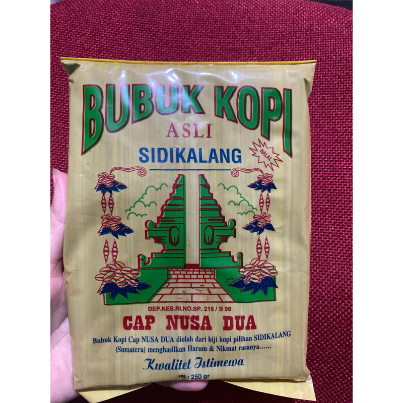 

BUBUK KOPI SIDIKALANG ASLI 250gr
