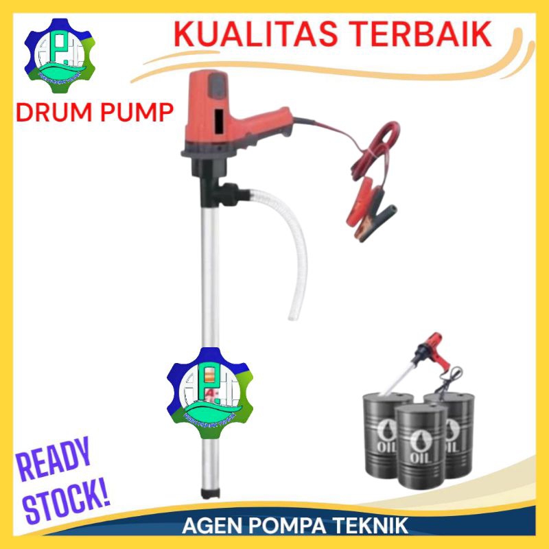 Drum pump DC 12V Pompa Drum Pump alumunium DP-DC12 25mm Drum Pump DC hu
