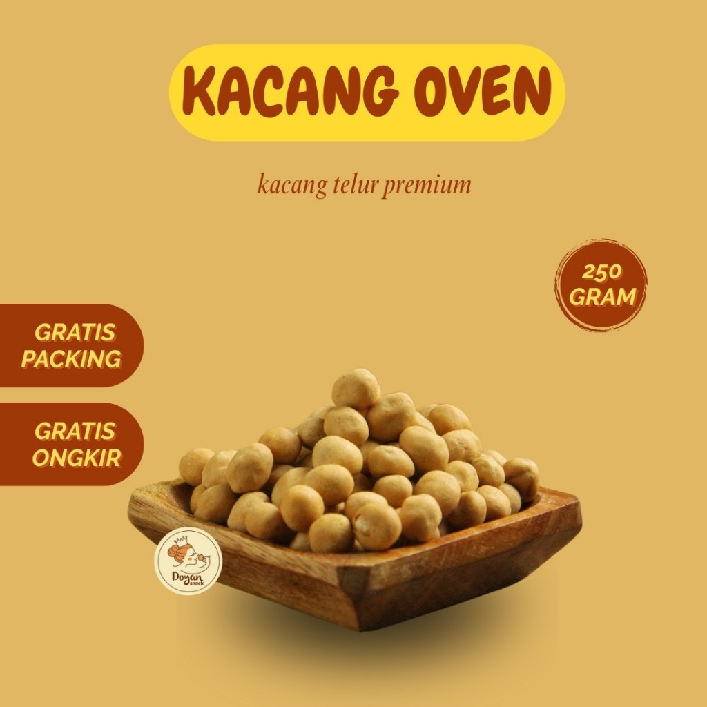 

KACANG OVEN / KACANG TELUR 250GR