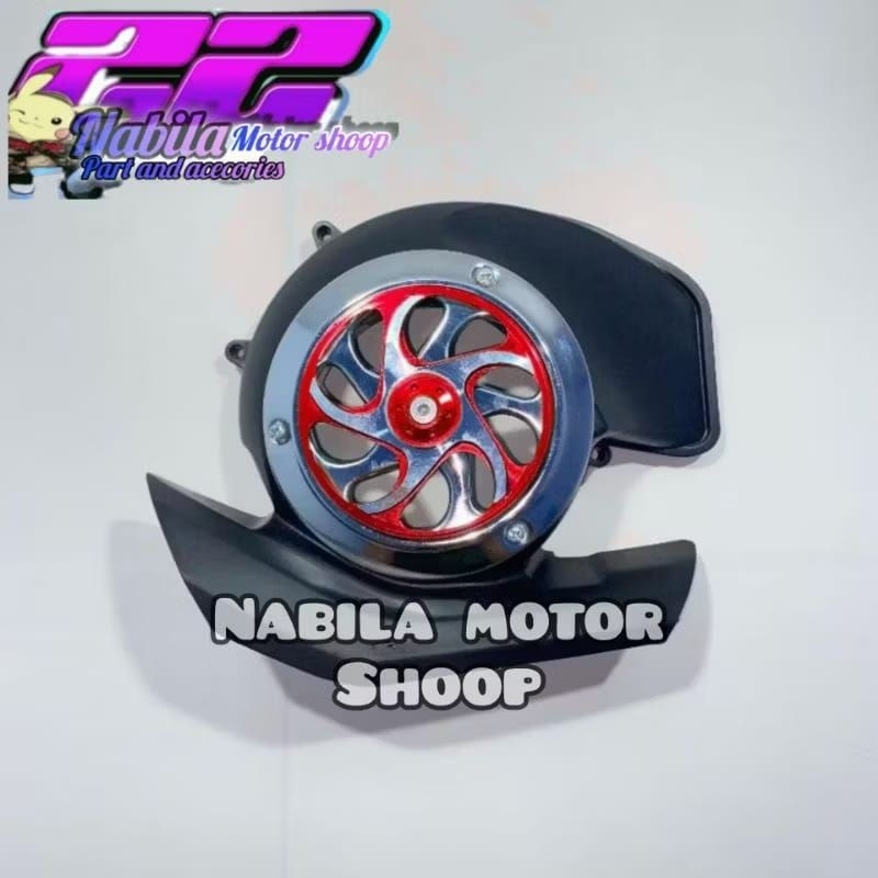 tutup cover kipas mesin set spiner big project model croem PNP Mio 3 Mio S Mio Z Mio Soul GT 125