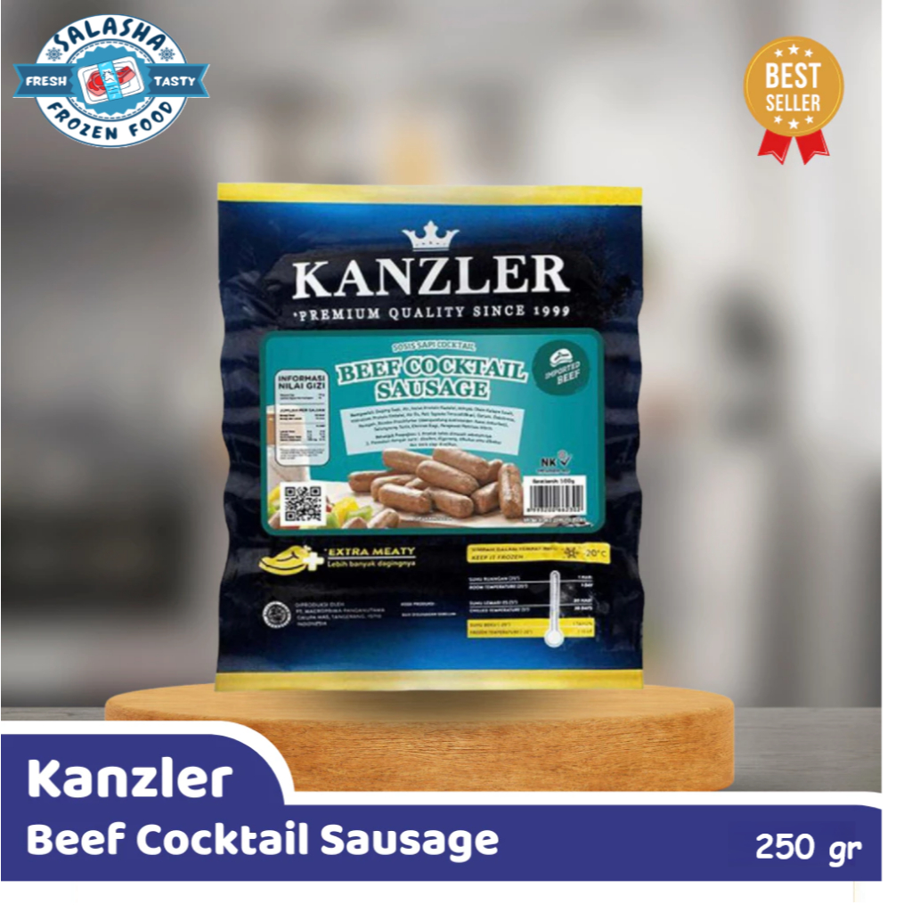

Kanzler Beef Cocktail Sausage 250gr