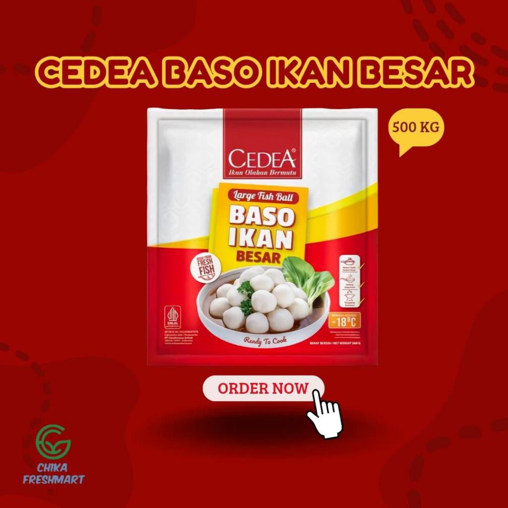 

CEDEA BASO IKAN 500 GR UKURAN BESAR