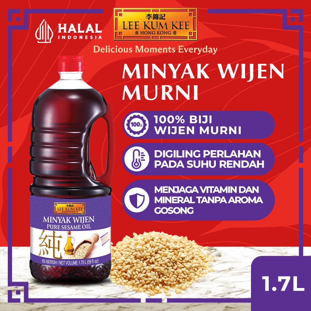 

LEE KUM KEE Pure Sesame Oil Minyak Wijen Murni 1750 mL