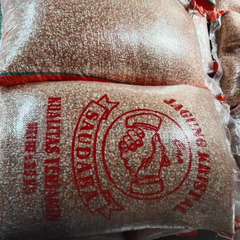

jagung kristal merpati cap saudara berat 25 kg khusus grab dan gojek