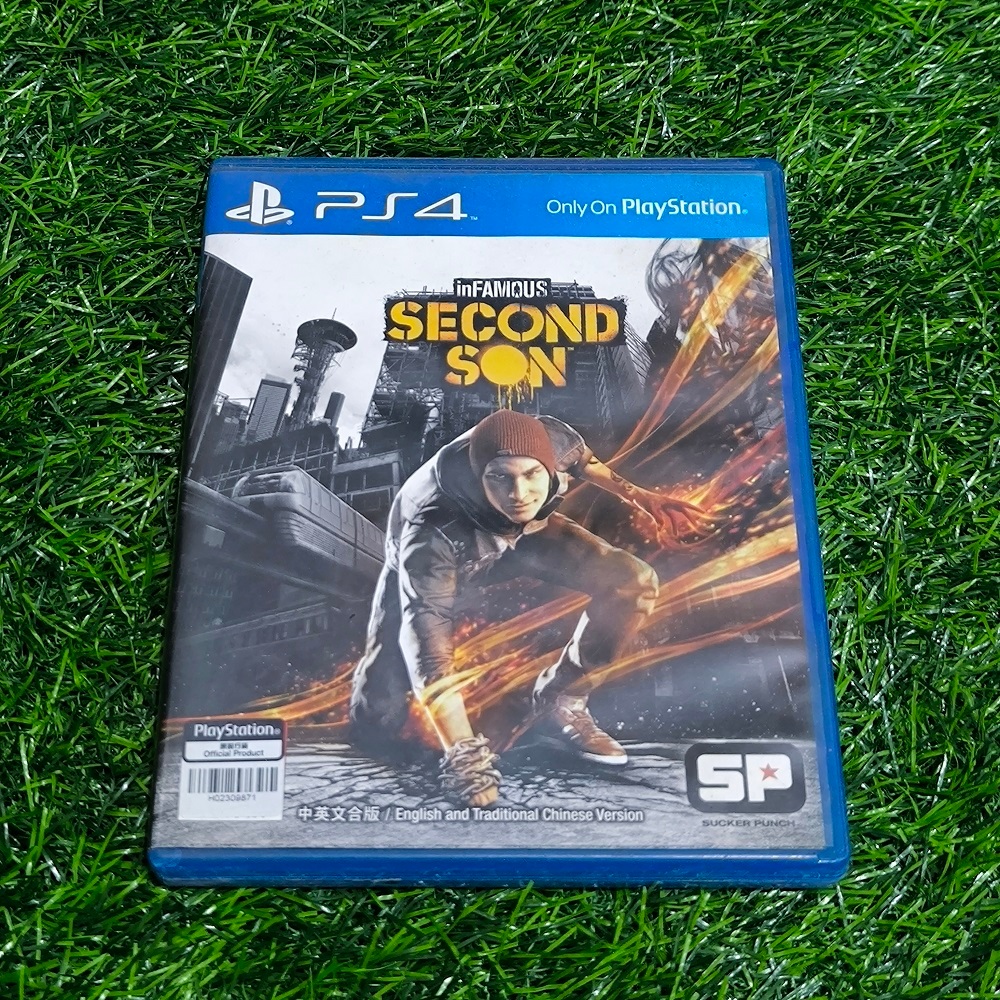 BD Kaset PS4 inFAMOUS Second Son