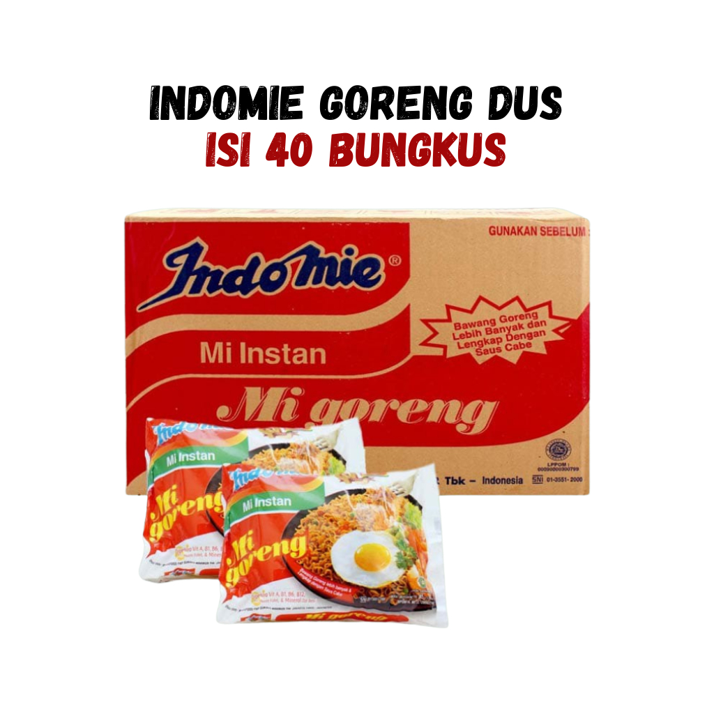 

Indomie Goreng Original Karton 40 Bungkus – Mi Instan Legendaris Favorit untuk Stok Keluarga