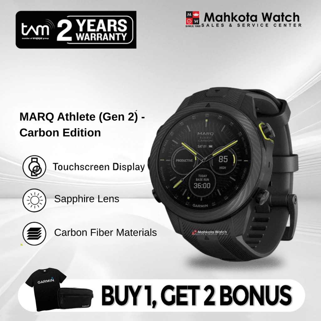 GARMIN MARQ ATHLETE (GEN 2) CARBON EDITION SMARTWATCH