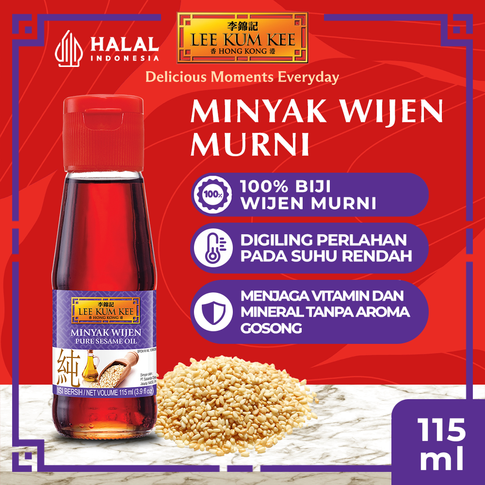 

LEE KUM KEE Pure Minyak Wijen Sesame Oil 115 ml
