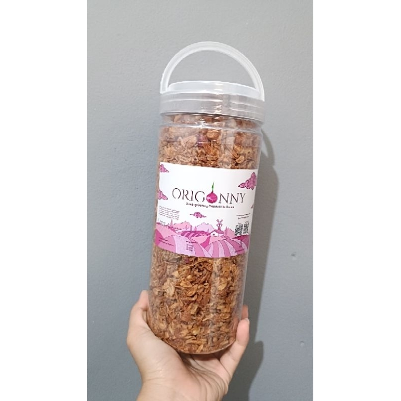 

BAWANG GORENG PREMIUM ORIGONNY TANPA TEPUNG 360 GRAM