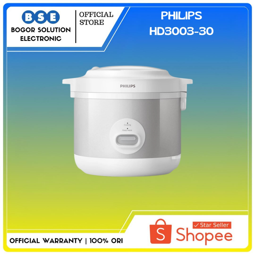 Rice Cooker PHILIPS HD3003-30 PHILIPS Rice Cooker 1.8 Liter HD3003