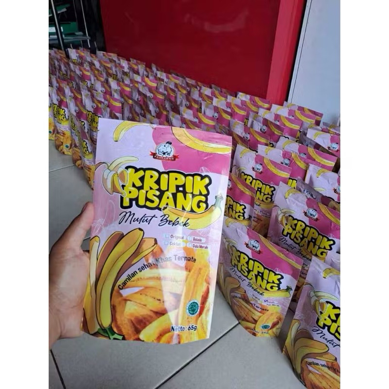

CEMILAN PISANG ASELI TERNATE STIK SNACK PISANG MALUKU PISANG MULU BEBE PAKESANG PACKING AMAN PISANG CEMILAN SEHAT OLEH OLEH MALUKU ASLI DARI TERNATE PISANG LUMER 100G