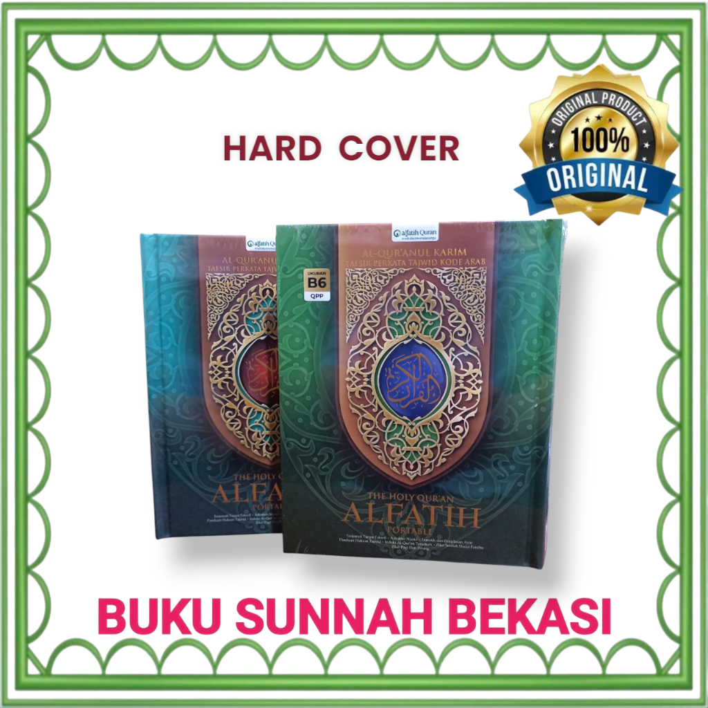 AL FATIH | Mushaf Al Quran Al Fatih B6 Kecil | Al Quran Terjemah Perkata
