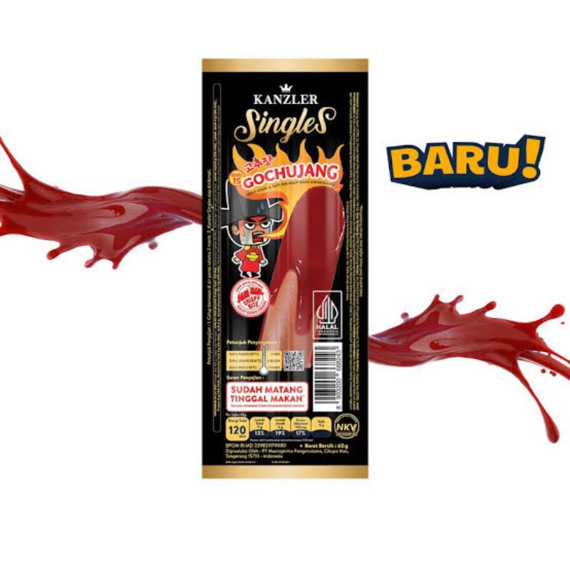 

Kanzler Singles Gochujang 60gr