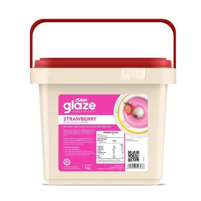 

Colatta Glaze Strawberry 1 kg (ISI 3)