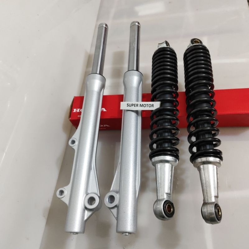 Shock depan+belakang Supra Fit X shock depan belakang Supra Fit X