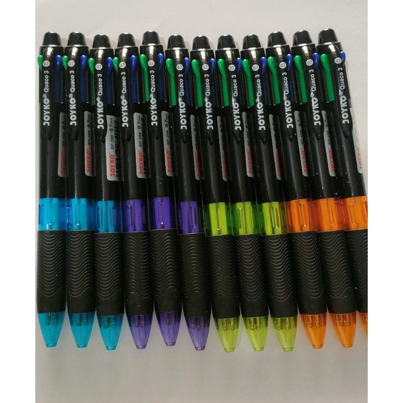 

Pulpen Pena Bolpoin Ballpen 4 Warna JOYKO BP-288 Quaco 3 0.7mm