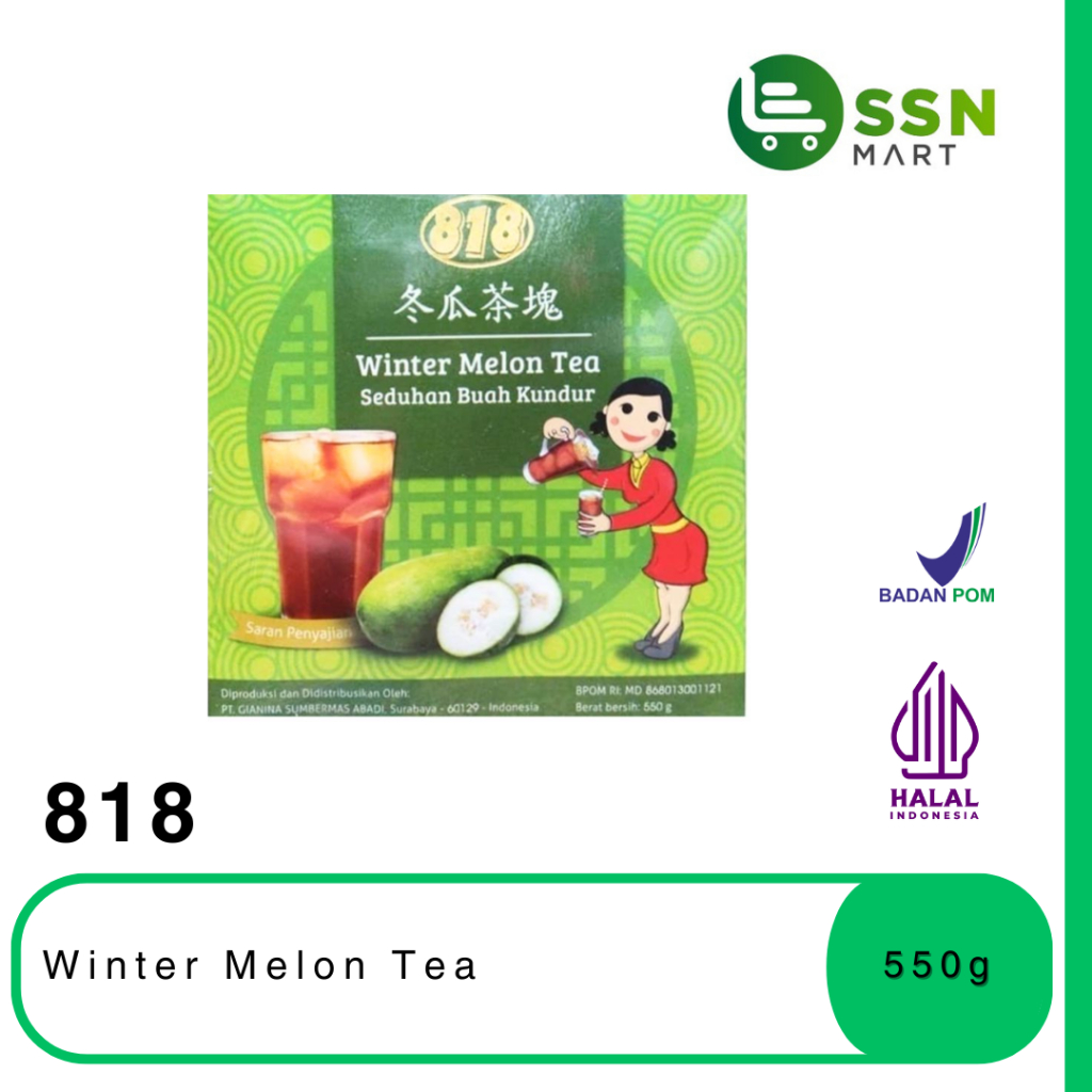 

SSNMart 818 WinterMelon Tea 550g