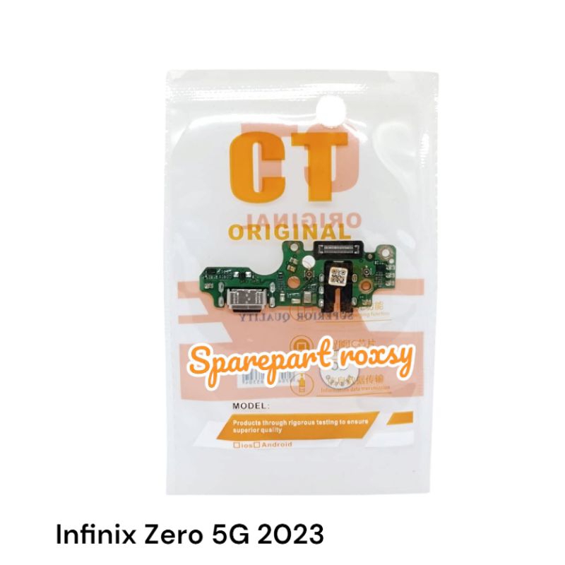 FLEXIBEL CHARGER INFINIX ZERO 5G 2023 X6815 / X6815C PAPAN CAS FULLSET IC ORI