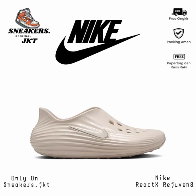 Sepatu Nike ReactX Rejuven 8 Brown Women's Original