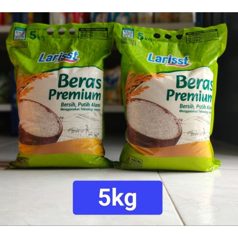 

BERAS LARISST PREMIUM KEMASAN 5KG