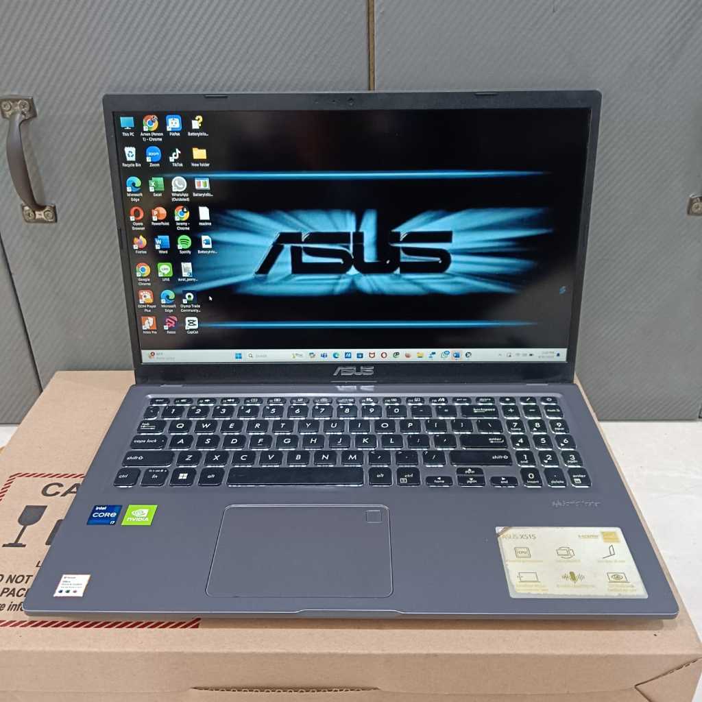 Laptop Asus VivoBook A516EP, Core i7 - 1165G7, 8/512GB, #VGA, Grey