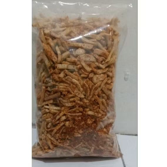 

Basreng pedas daun jeruk ukuran 1kg