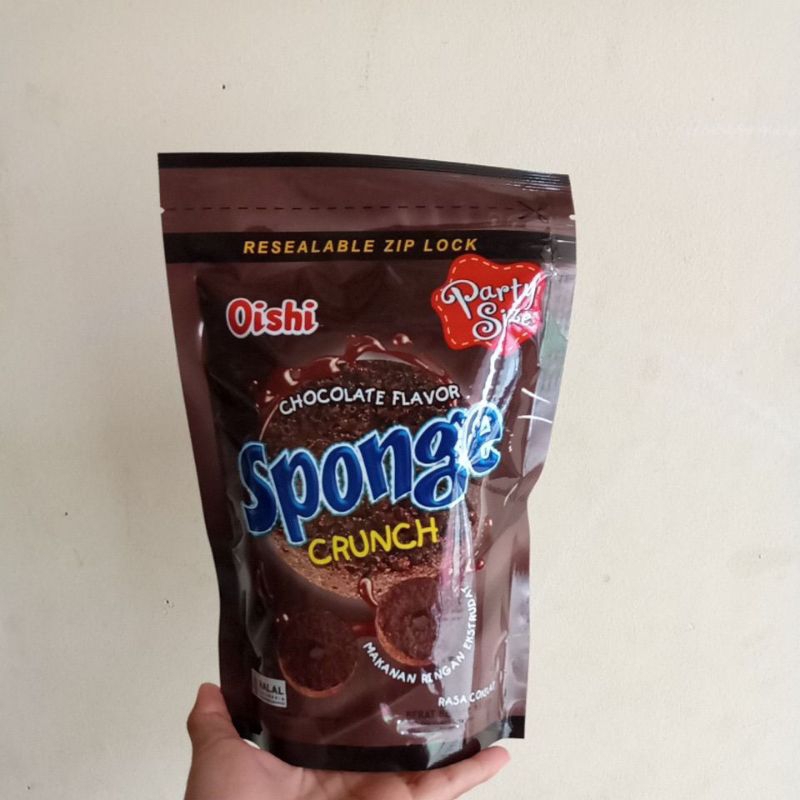 

sponge crunch chocolate flavor 100g