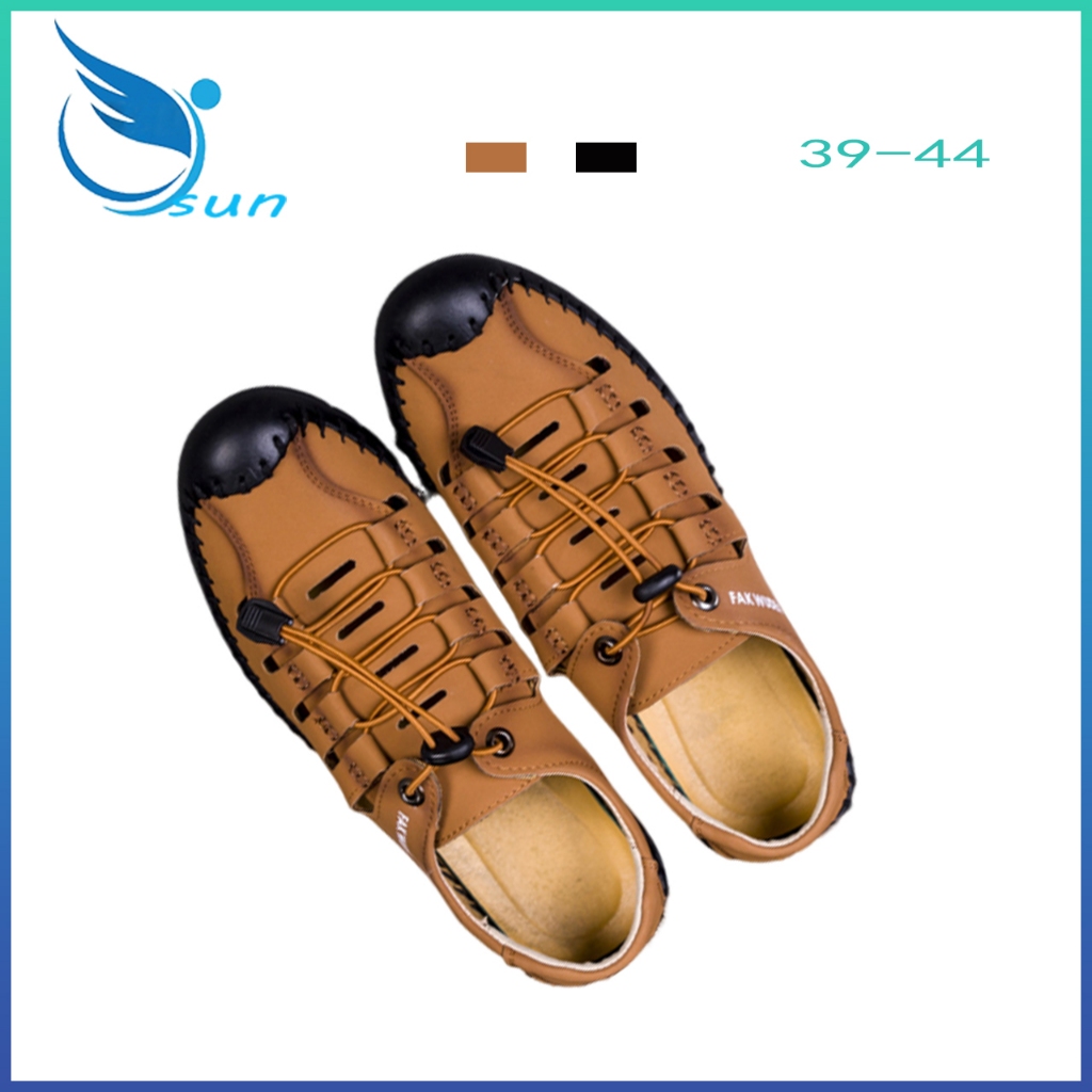 sandal pria keren sepatu pria casual slip on sneakers sandal cowok sandal gunung pria