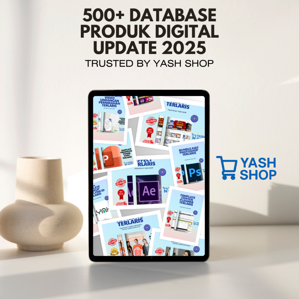 500++ DATABASE PRODUK DIGITAL UPDATE 2025 - Terlengkap & Termurah se-INDONESIA