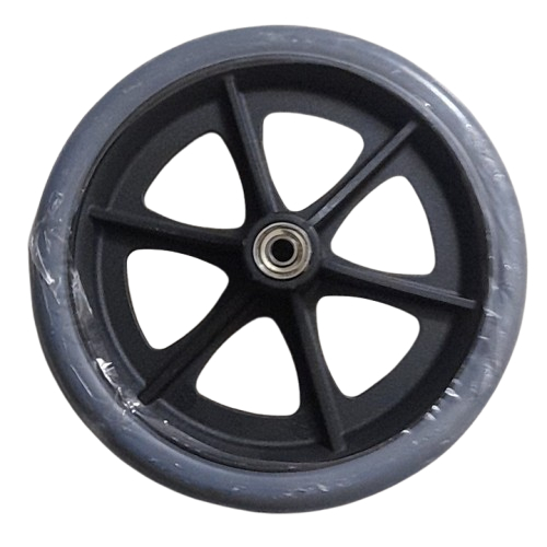 Roda Bagian Depan Kursi Roda / Roda Kursi Roda / Roda Kursi Lumpuh Ukuran 8 Inch ( 20 Cm )