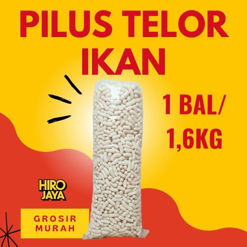

Pilus Telor Ikan Renyah 1bal / 1.6kg – Snack Cemilan Gurih Kiloan Murah
