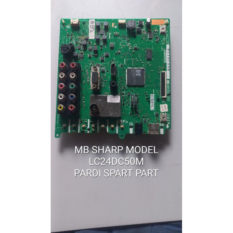 MB SHARP MODEL LC24DC50M