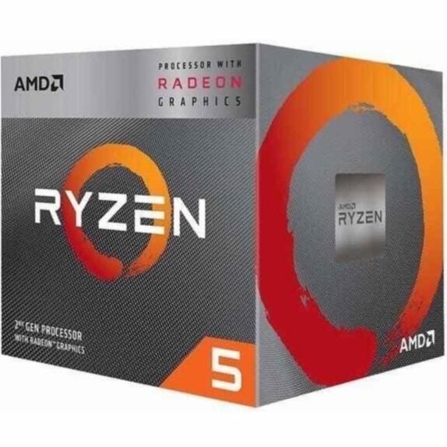 Paket Processor AMD Ryzen 5 3400G tray+ motherboard A520+ FAN INTEL