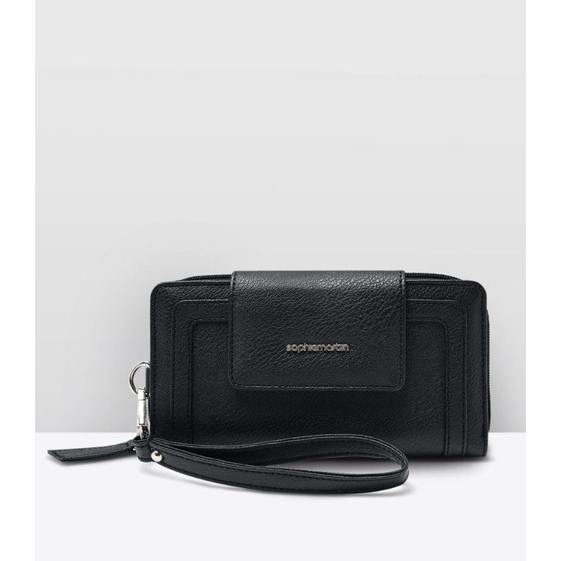 SOPHIE MARTIN DOMPET DIANTHA MODESTE BLACK DOMPET PANJANG DOMPET TALI