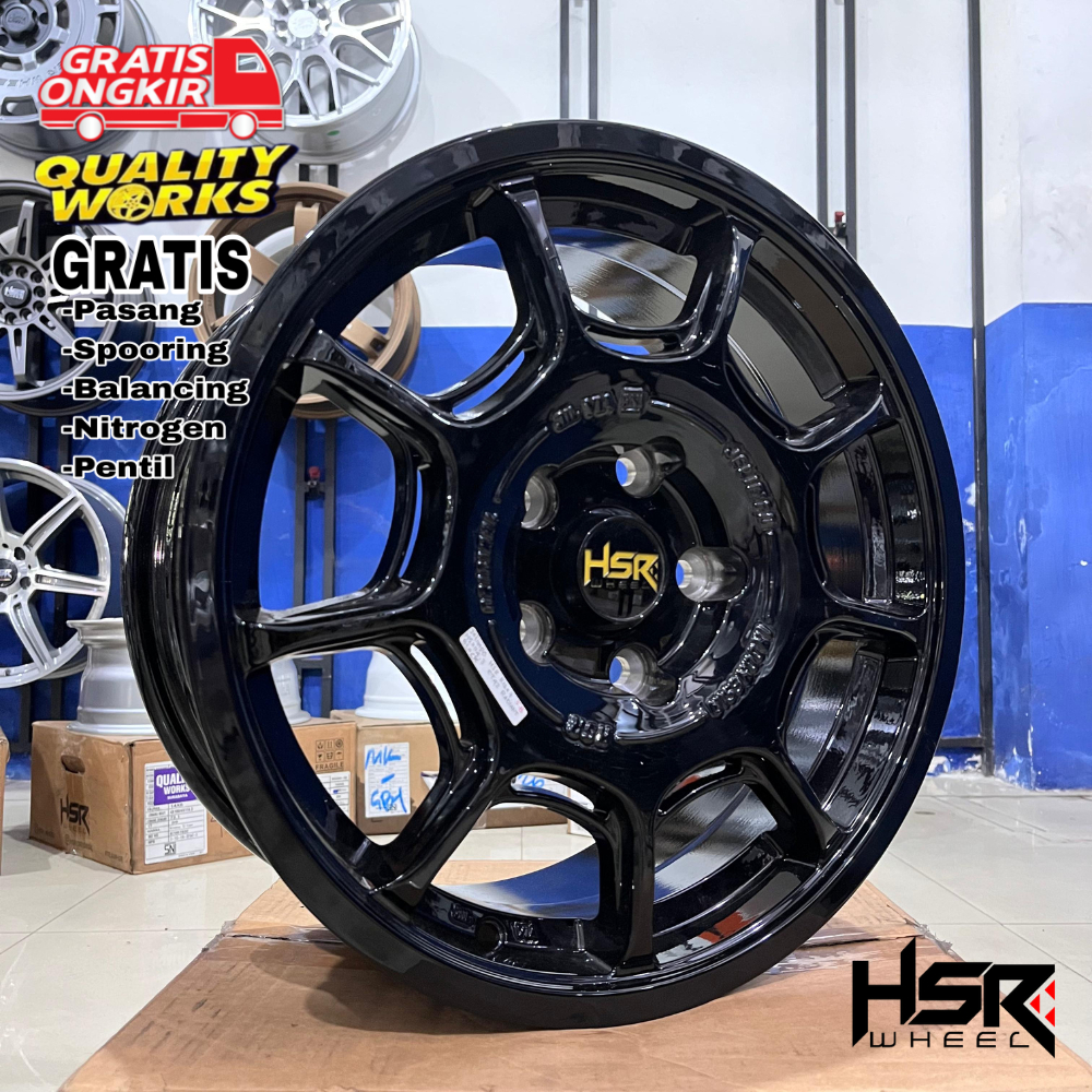 Velg Racing Mobil Mazda Biante Ring 16 Lebar 7 Velg Modifikasi Hsr Jelimpo