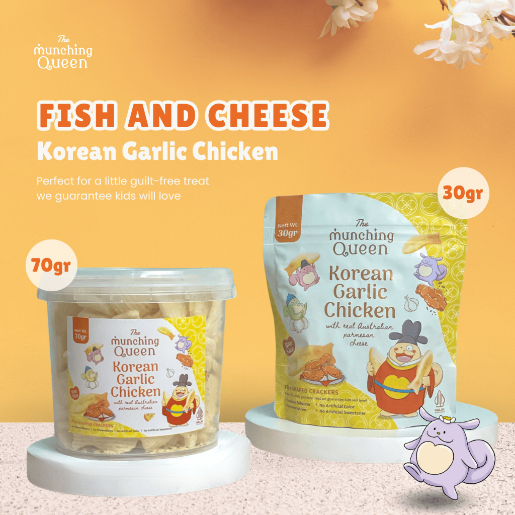 

Fish And Cheese Korean Garlic Chicken / Kerupuk Keju Rasa Ayam