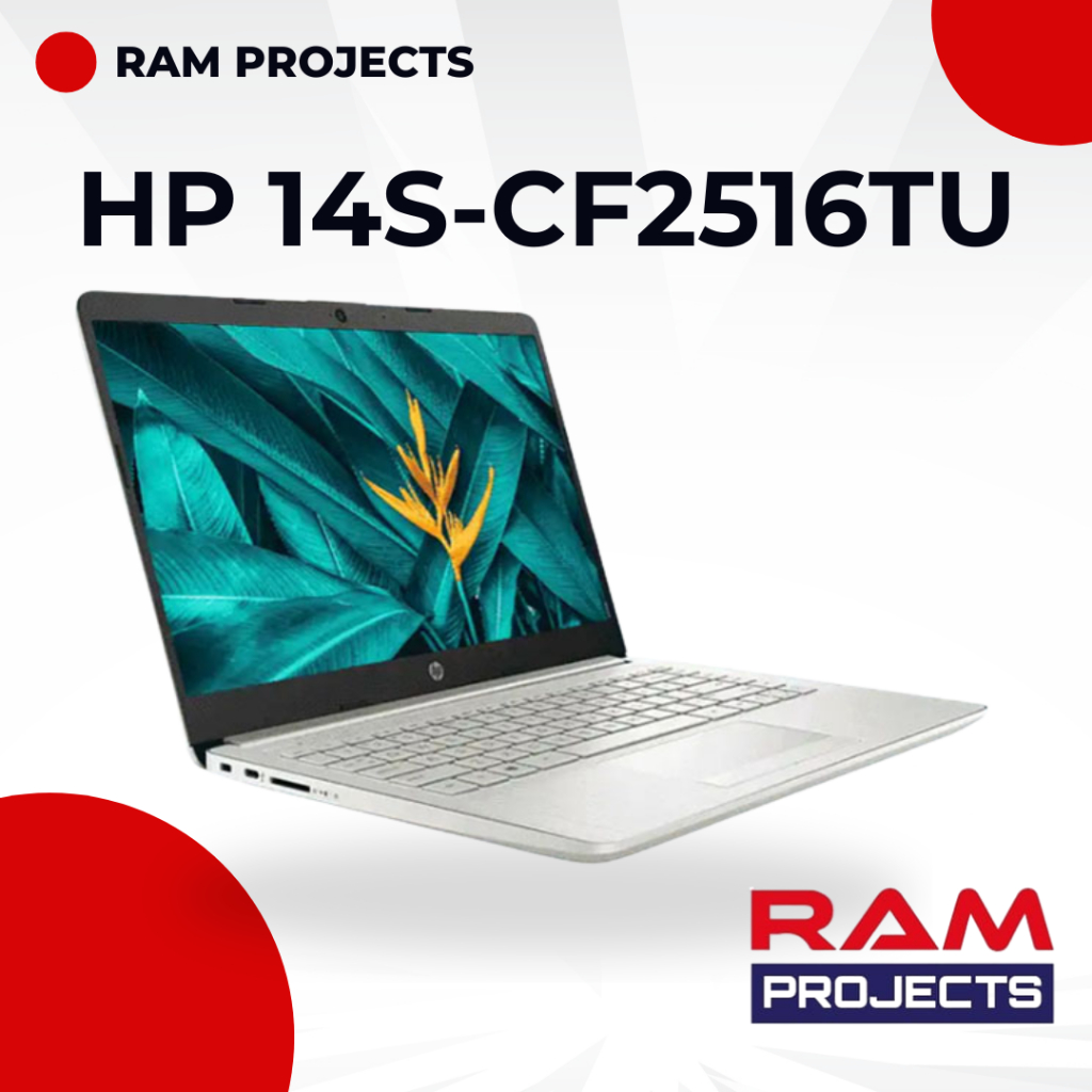 HP 14s-CF2516TU (Intel N4020, RAM 4GB, SSD 256GB, Vga Intel UHD Graphics, LED 14", Windows 11 Home +