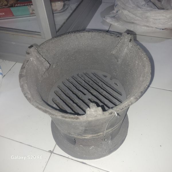 Tungku Api Arang ANGLO Besi Cor