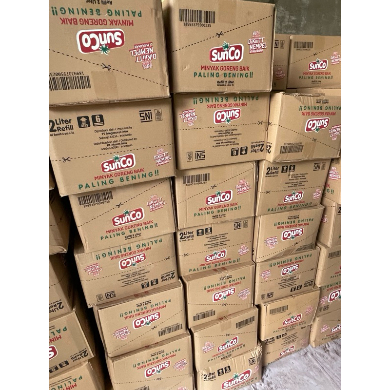 

SUNCO Paket KARTONan 2L isi 6 pouch ( 3 - 12 karton) PO Pengemasan , Ready Stok