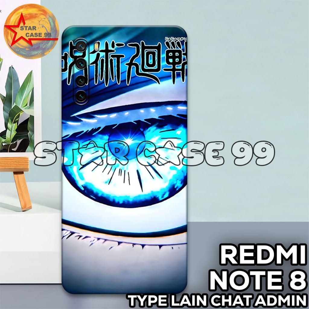 Softcase redmi note 8 /S41/Motif anime/case redmi note 8/casing redmi note 8/silikon